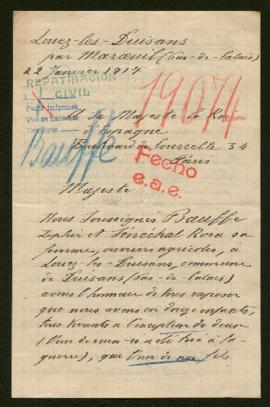 Expediente de la familia Bauffe Bar