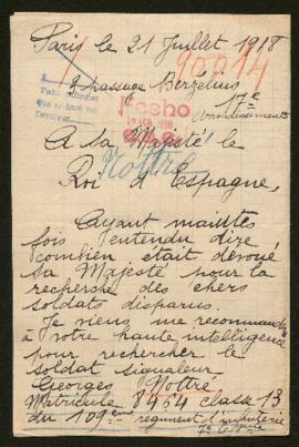 Expediente de Georges Nottré