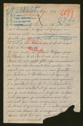 Expediente de las familias Massart-Tiziaux y Gómez-Massart