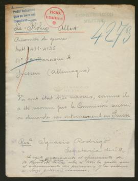 Expediente de Albert Le Flohic