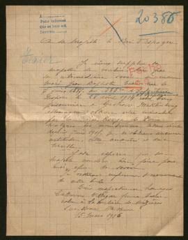 Expediente de Jean Baptiste Texier