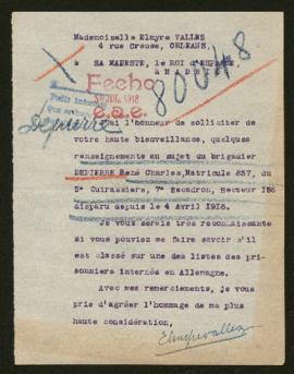 Expediente de René Charles Depierre