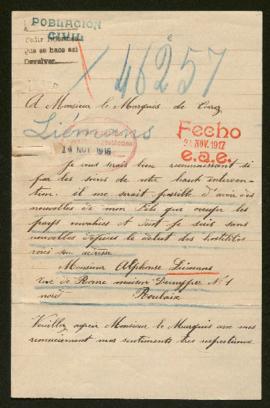 Expediente de Alphonse Liémans