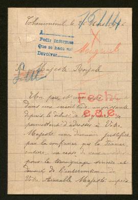 Expediente de Paul Georges Mougenel