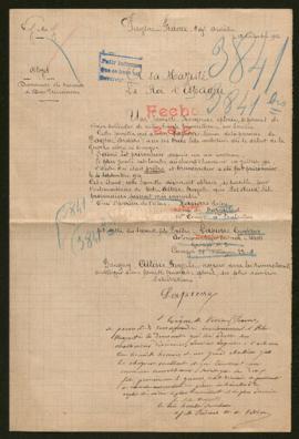 Expediente de los hermanos Lucien y Gustave Lapierre