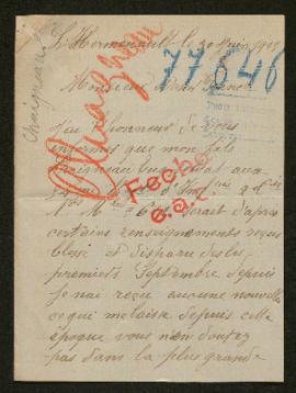 Expediente de Eugène Victor Félix Chaigneau