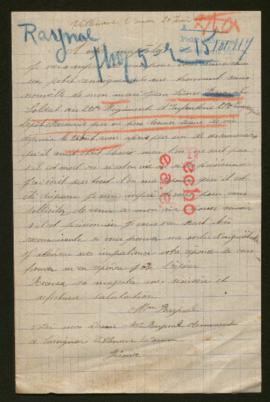 Expediente de Jean Léonce Raynal