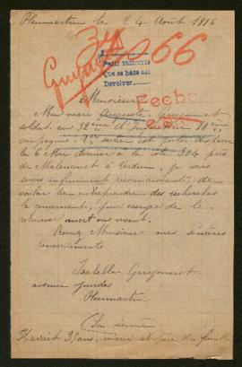 Expediente de Auguste Guyamet