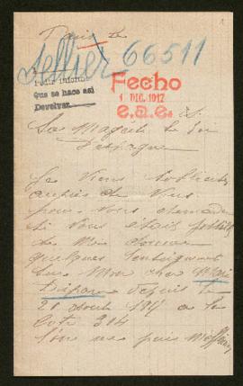 Expediente de Henri Sellier