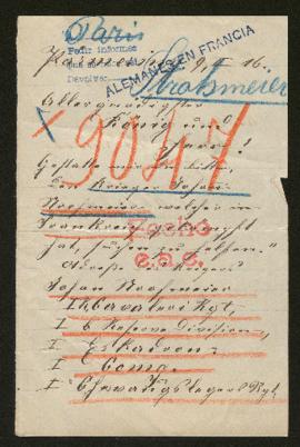 Expediente de Johann Strohmeier