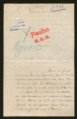 Expediente de Alfred Méjean