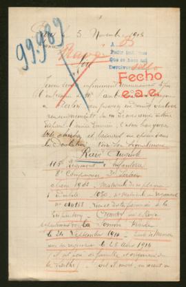 Expediente de Auguste Ravé