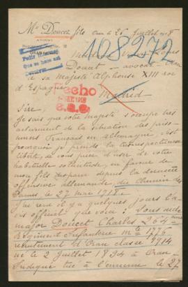 Expediente de Charles Doucet