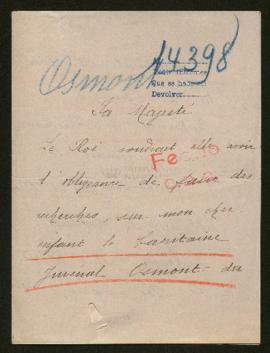 Expediente de Juvénal Osmont