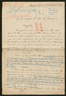 Expediente de René Georges Louis Lafranchise y Camille Dunaud