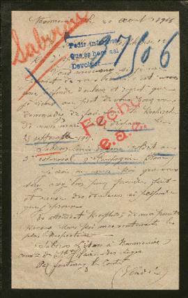 Expediente de Louis Eugène Sabiron
