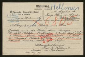 Expediente de Reinhold Wilhelm Hellmers