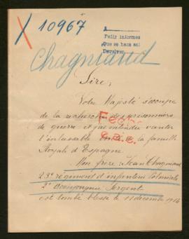 Expediente de Jean Chagniaud