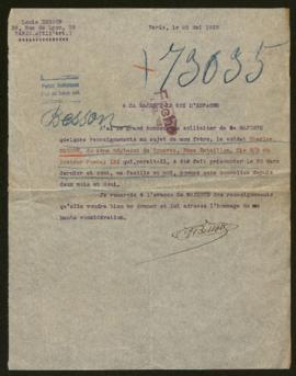 Expediente de Charles Besson