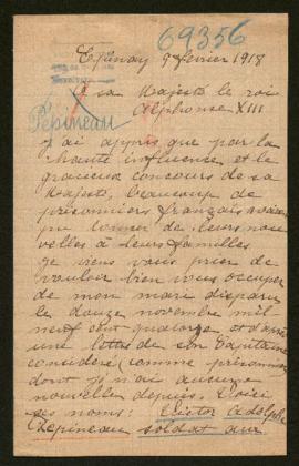 Expediente de Victor Adolphe Pépineau