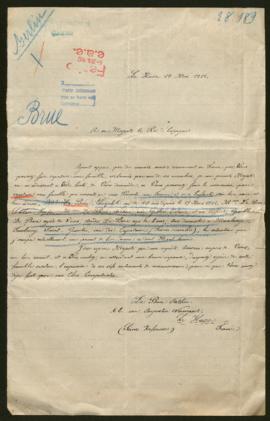 Expediente de la familia de Brue-Gillot