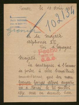 Expediente de Georges Alfred Augustin Grenier