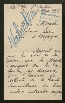 Expediente de Valentin Josep Mignot