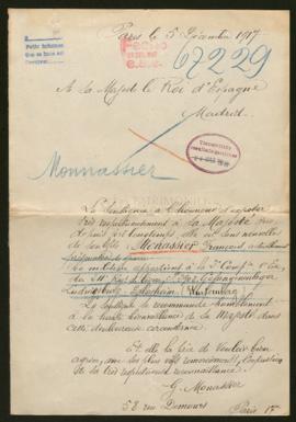 Expediente de François Monassier