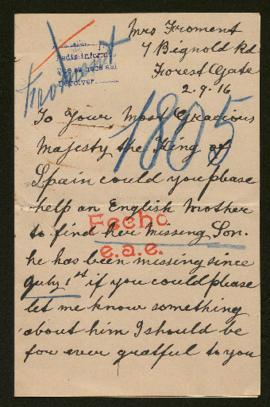 Expediente de W. Froment