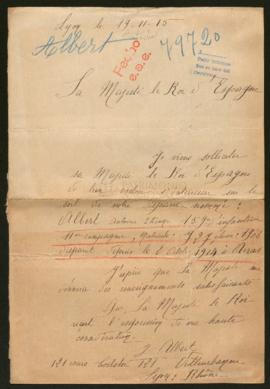 Expediente de Antoine Etiènne