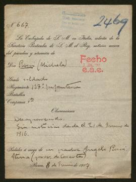 Expediente de Michele Rossi