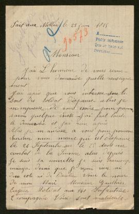 Expediente de Eugène Gauthier