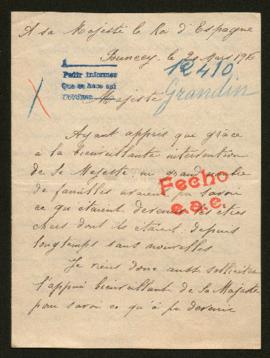 Expediente de Adrien Georges Grandin