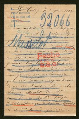 Expediente de las familias Masselot Lempin y Renaerd Masselot