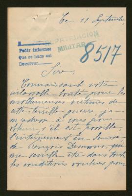 Expediente de François Dumont