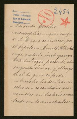 Expediente de Ronald Francis Sherlock