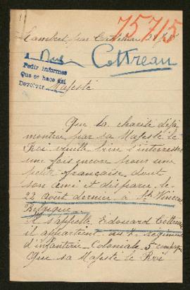 Expediente de Édouard Cottreau