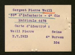 Expediente de Pierre Weill