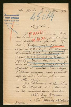 Expediente de Prosper Joseph Pernoud