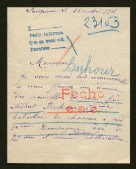 Expediente de Albert Buhour