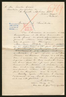 Expediente de Adolphe Salomé