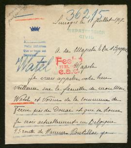 Expediente de la familia Watel