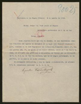 Expediente de Luis Courdié-Cardaillaguet