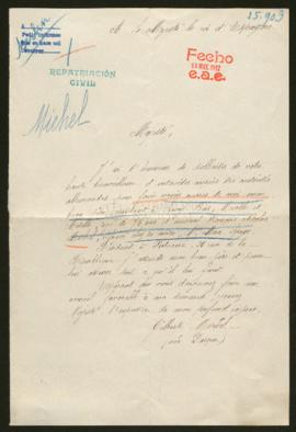 Expediente de François Nicolas Michel