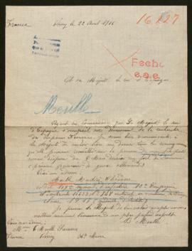 Expediente de Théodore Martin Meulle