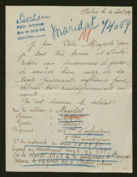 Expediente de Albert Maridat