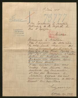 Expediente de Jean Faux