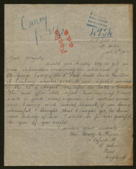 Expediente de George Carey