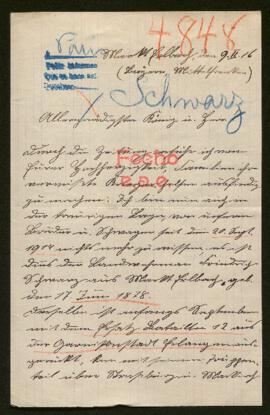 Expediente de Friedrich Schwarz