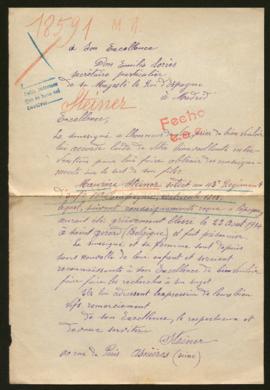 Expediente de Maurice Steiner